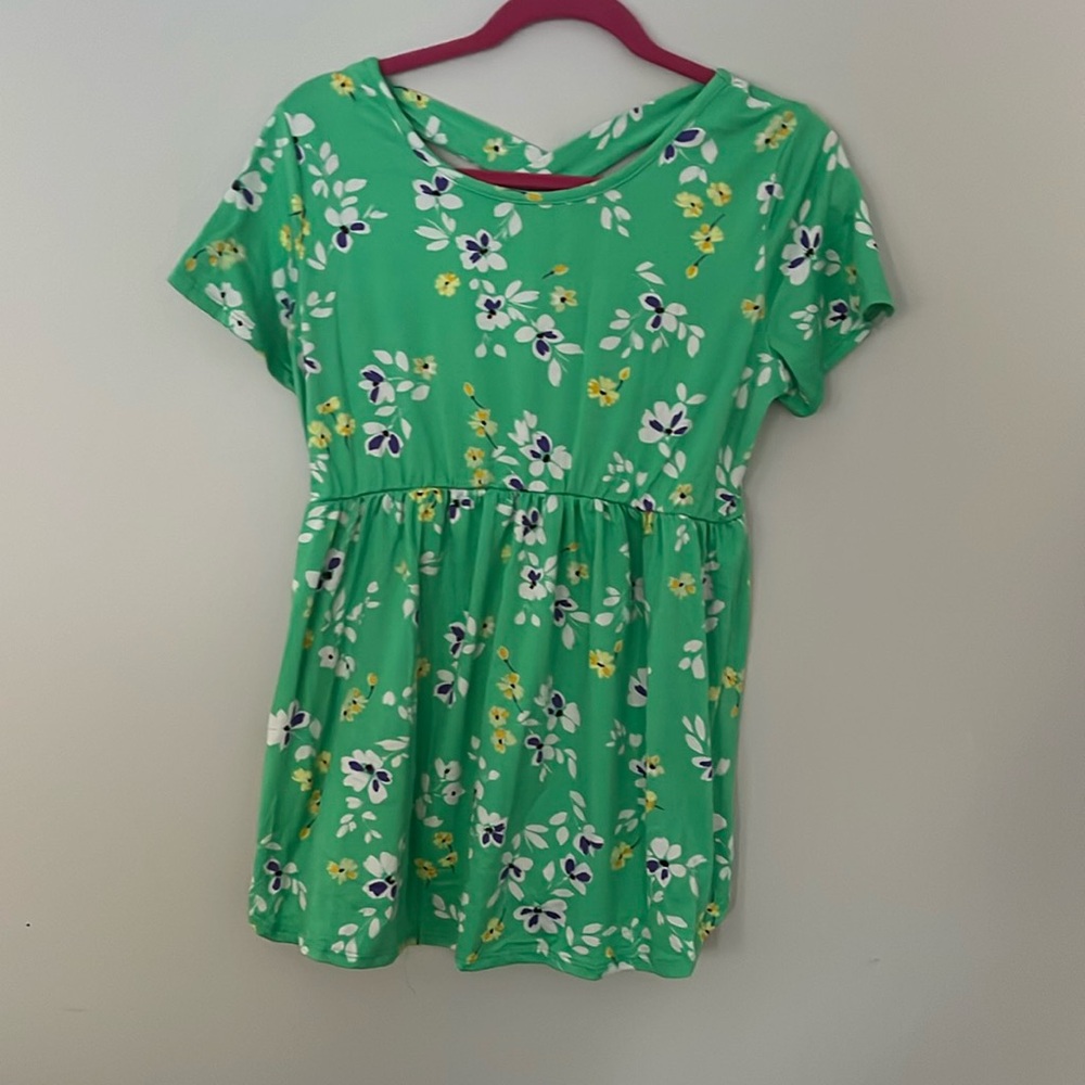 Floral Maternity shirt